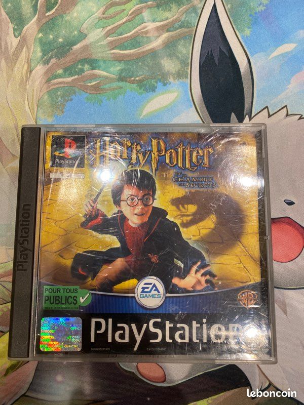 Jeu PS1 Harry Potter Et La Chambre Des Secrets - Avec Boîte Et Notice (état Correct)
