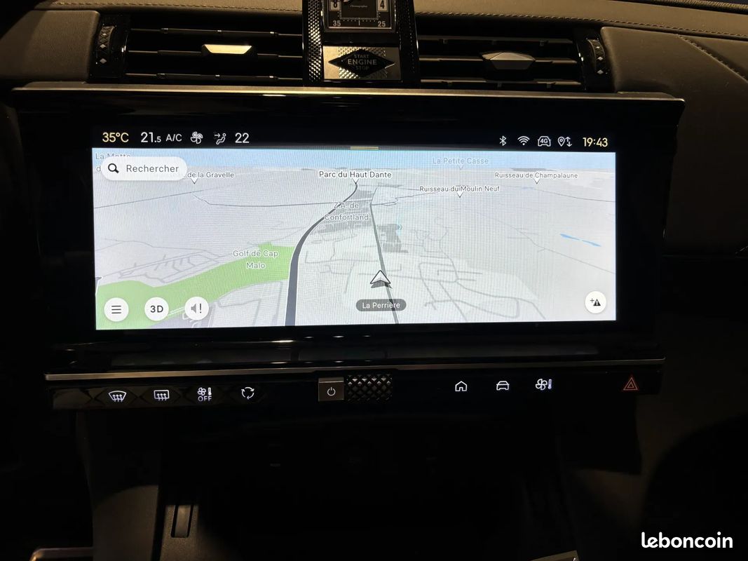 DS DS 7 E-TENSE 225ch Bastille - Origine France / CarPlay / Suivi complet / Caméra 360° / Hayon électrique et main libre / Keyless Go / Gris Laqué / Pack Drive Assist (image 33)