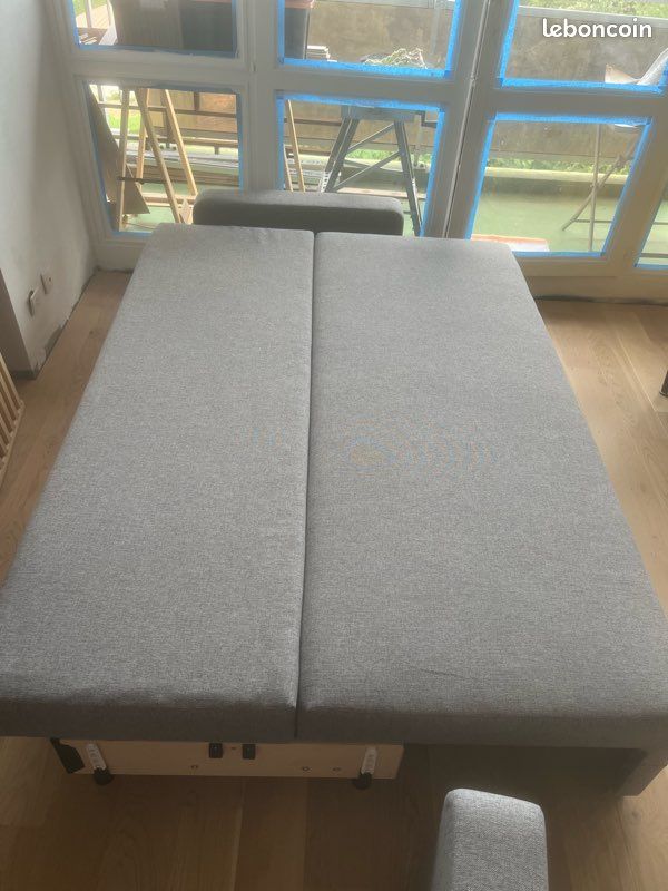 Canapé convertible gris ikea (image 4)