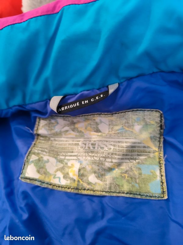 Veste manteau de ski vintage taille 40 (image 3)