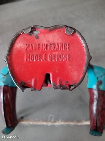 Ancien Singe En Tôle Mécanique Joustra – Jouet Vintage Collection