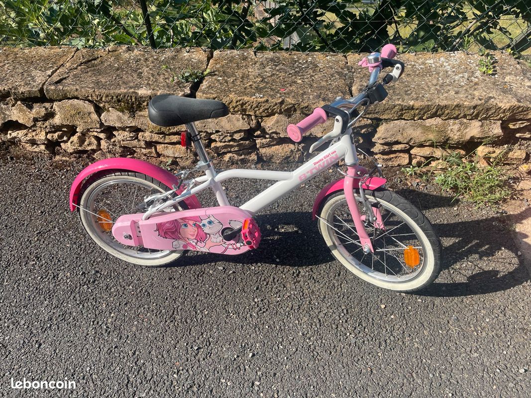 BTWIN VELO fille 16 POUCES 4-6 ANS 500 DOCTOGIRL (image 1)