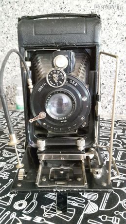 Urgent ancien Appareil photo Lumière avec étui en cuir marron pour collectionneurs - Collection