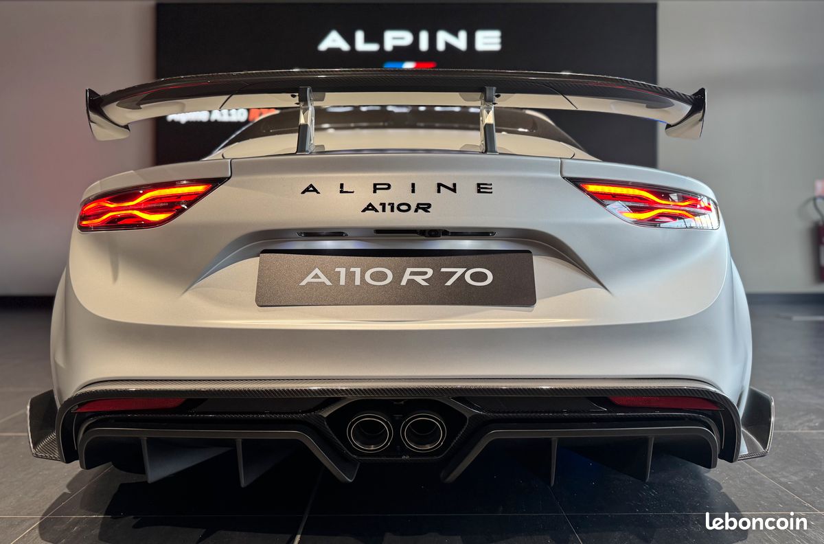 Alpine A110 R 70 Malus payé / Akrapovic + PPF (image 4)