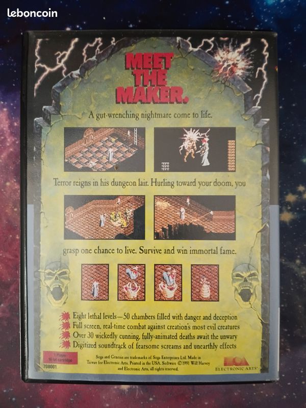 Jogo De Mega Drive, The Immortal, Sega