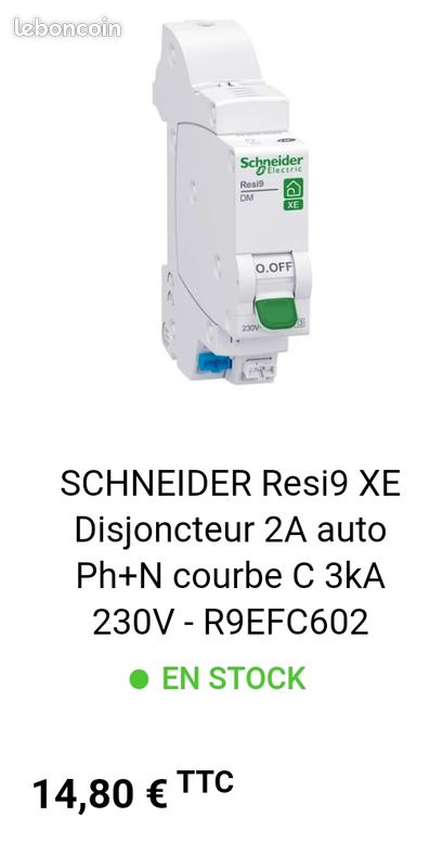 Disjoncteur contacteur (image 1)