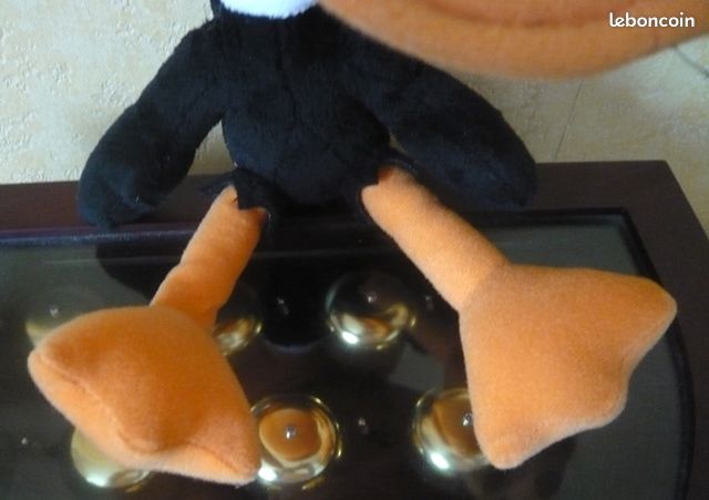 Peluche Daffy Duck 12" Looney Tunes Di Kohl's Cares, Nuovo Con Etichette