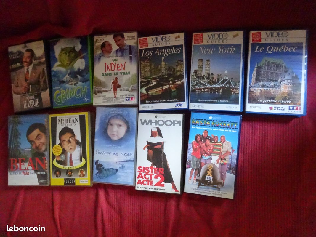 Lot de 11 cassettes VHS vidéo (image 2)
