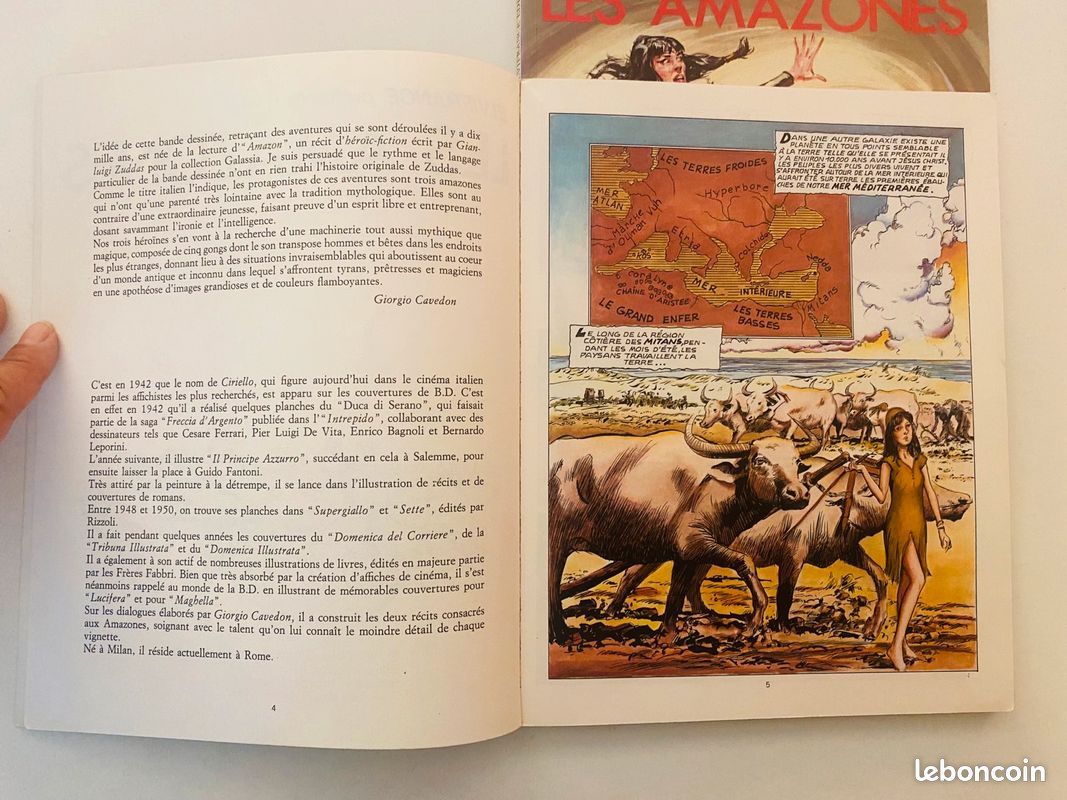 BD ELVIFRANCE présente LES AMAZONES 1 et 2 1982 par Ciriello et cavedon (image 5)