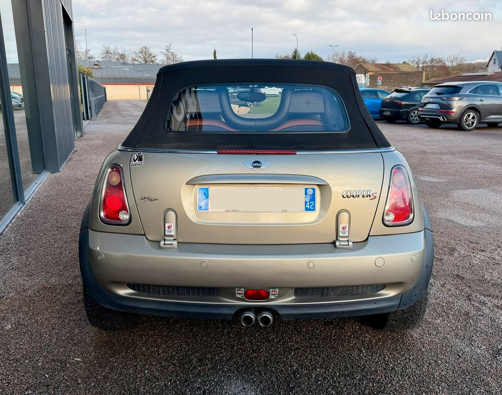 Mini Cooper S Cabriolet 1.6 L 170 CV Compresseur BVA (image 4)