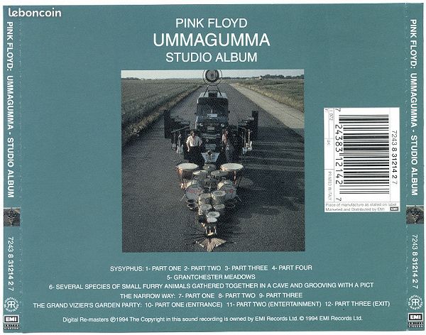 CD - Pink Floyd : Ummagumma (image 4)