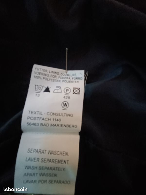Veste femme noire (image 4)