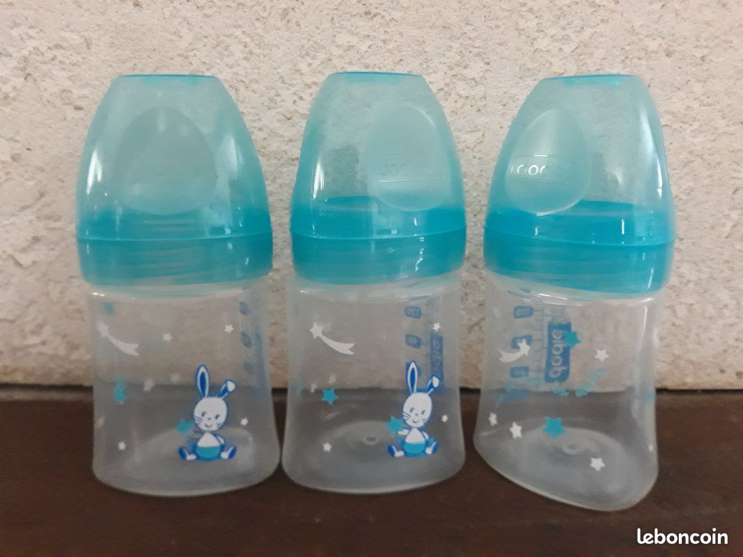 3 biberons dodie série bleue (image 1)
