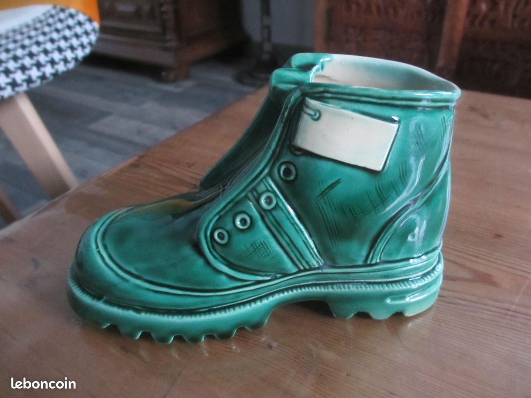 Chaussure en céramique , verte (image 2)