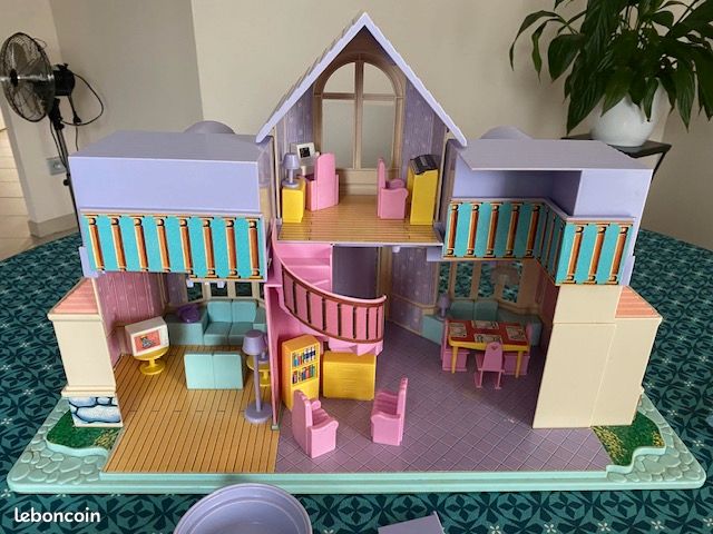 Maison de poupée vintage Nicole (Blue-Box) - Jeux & Jouets