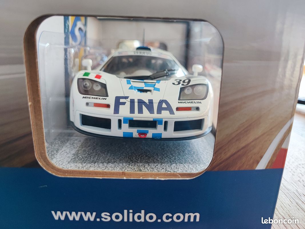 SOLIDO 1:18 MCLAREN F1 GTR Short Tail White #8 Price