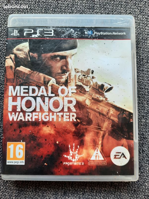 Jeu PS3 Medal Of Honor Warfighter - Version Boîte, En Très Bon état, Complet