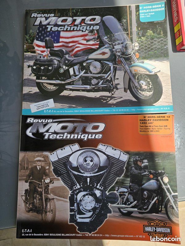 Revues technique HARLEY 1450 et1340 (image 1)