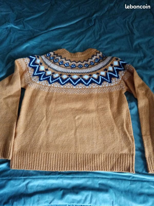 Pull moutarde femme taille S esmara (image 3)