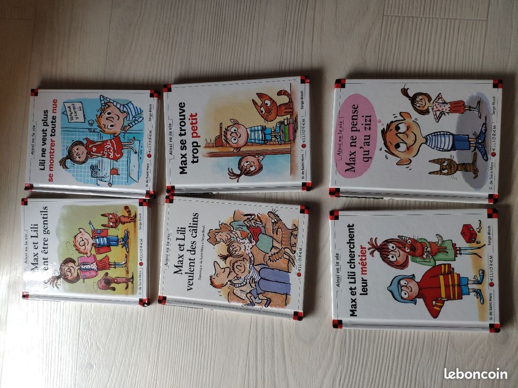 6 livres MAX et LILI (image 1)