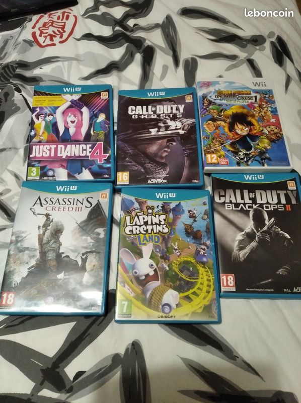 Jeux Wii U et Wii (image 1)