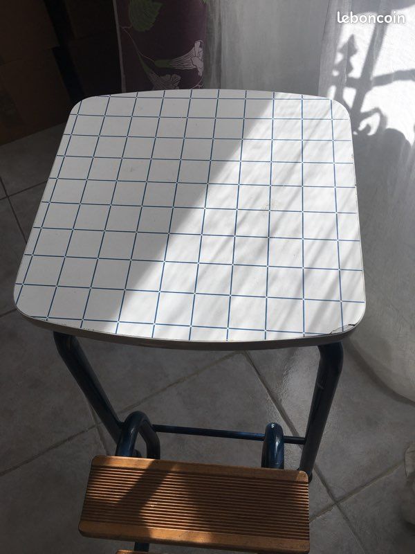 Tabouret marche pied vintage (image 3)
