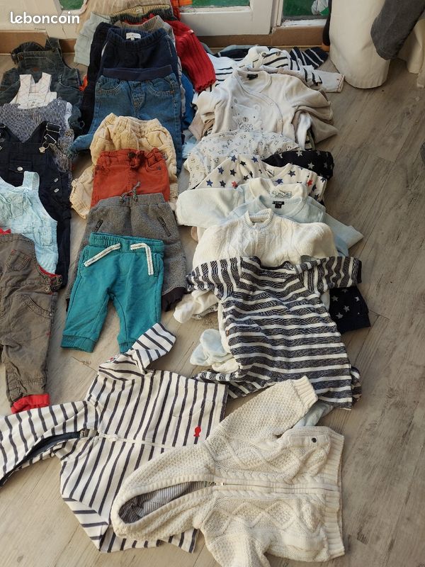 Grand lots vêtements garçons 6 mois (image 2)