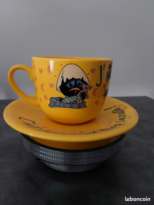 Ca3257 tasse Calimero jaune (image 3)
