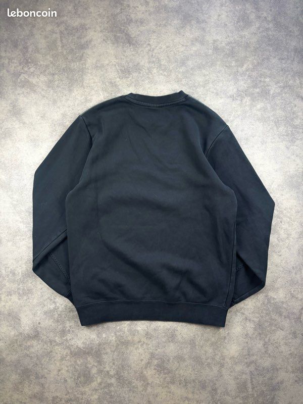 Pull Nike noir coupe big logo brodé solo swoosh - S (image 2)