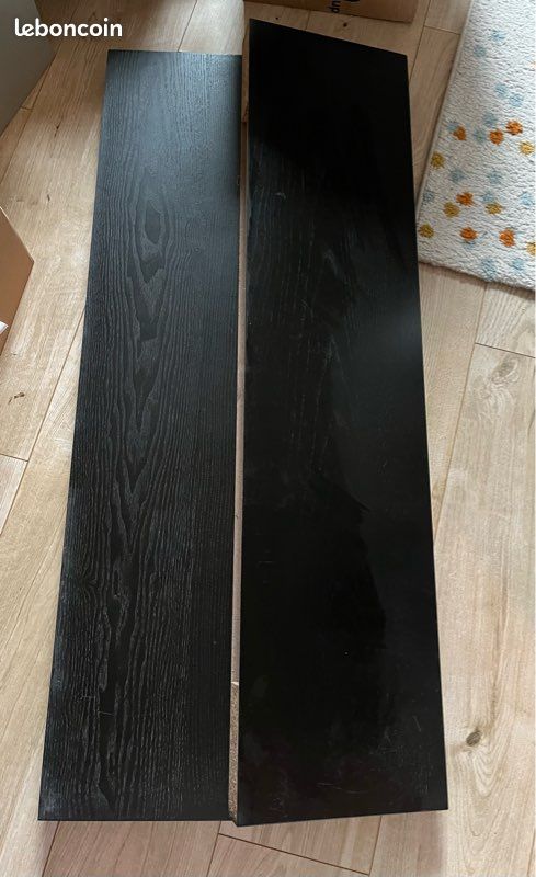 Lot 2 étagères bois (image 1)