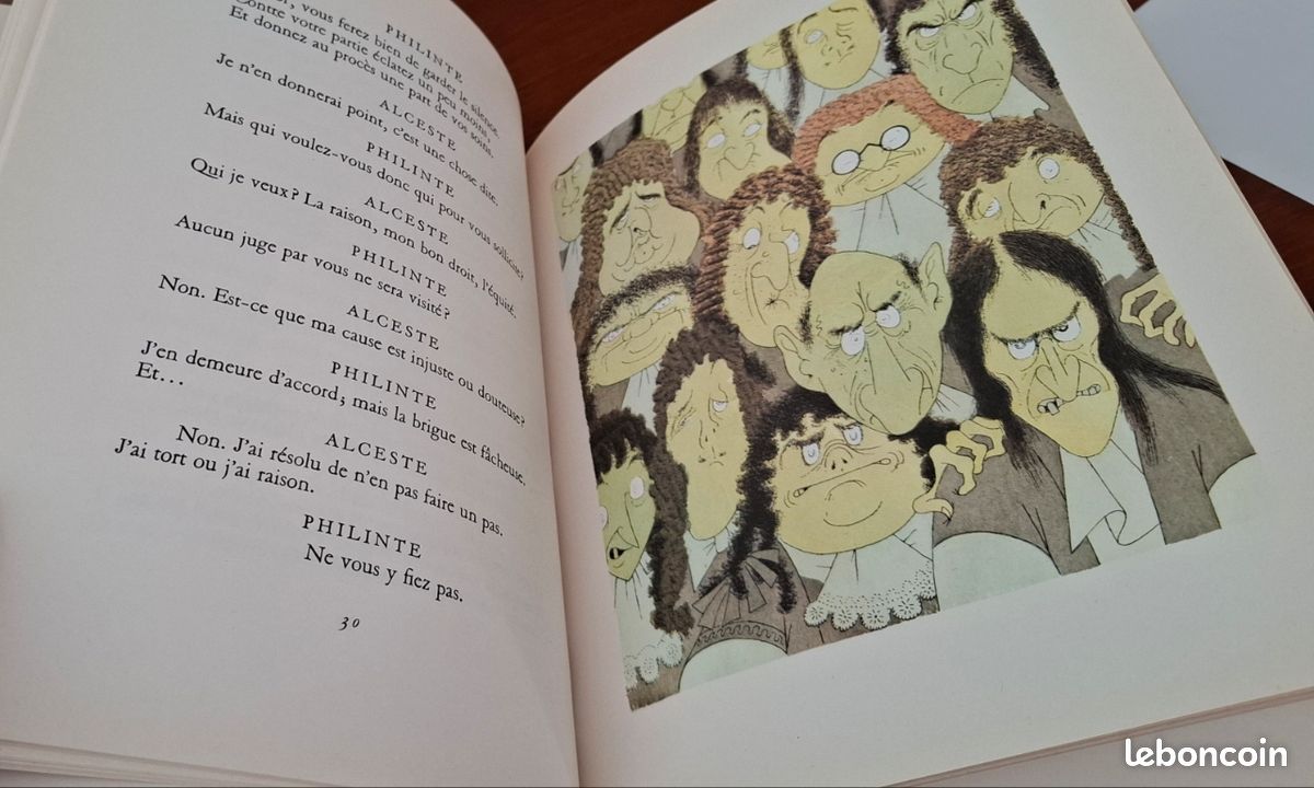 2 livres de MOLIERE illustres par DEBOUT (image 5)