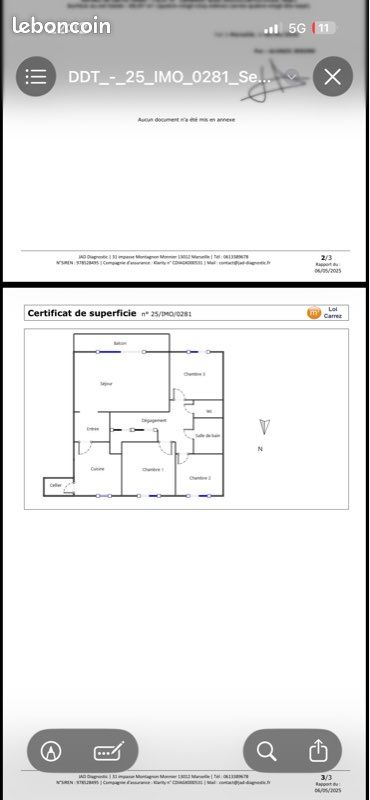 Appartement 4 pièces 76 m² · à Marseille · 76 m² · 148 000 €