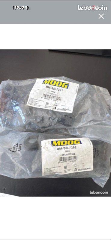 Silent bloc pour bras de suspension MOOG AL-SB-5101 : Auto5.be