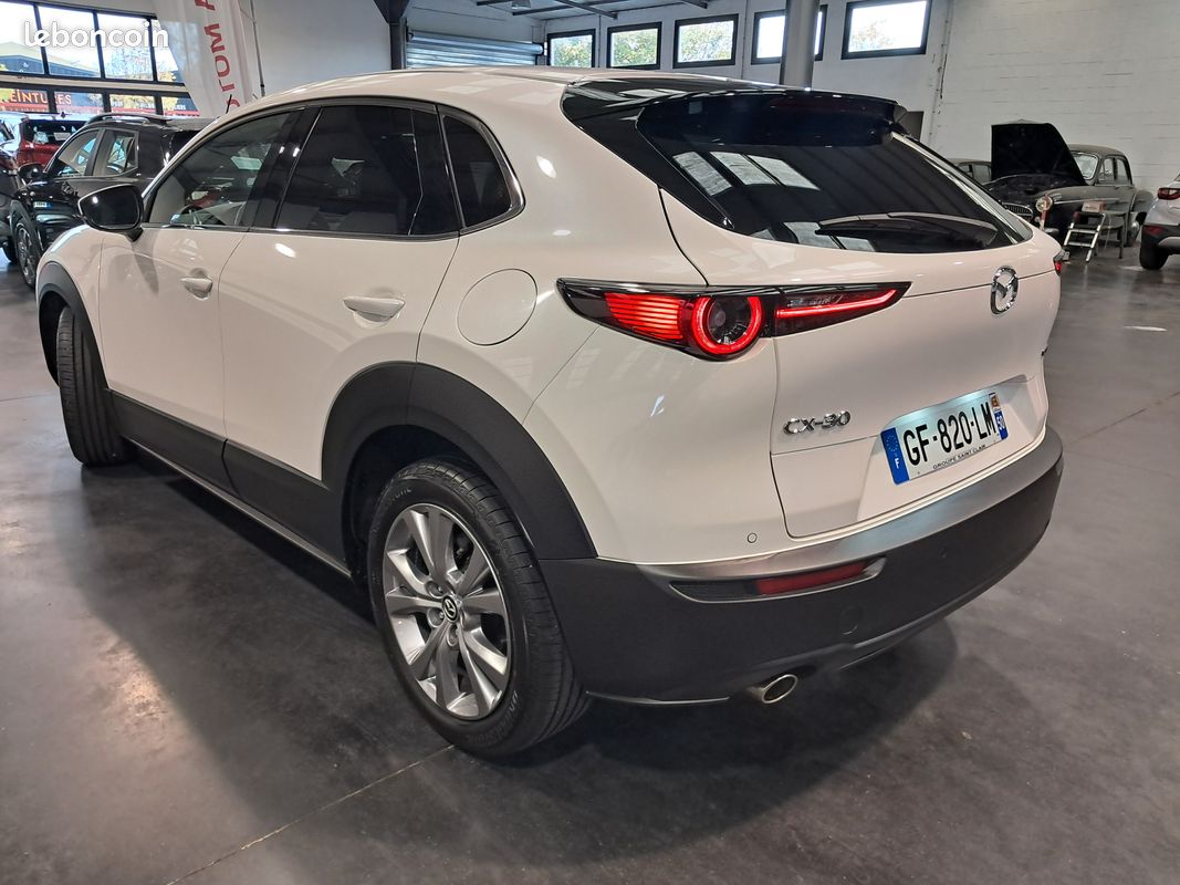 Mazda CX-30 2.0 E-SKYACTIV-G M HYBRID 122 sportline BVA6 faible kms (image 3)