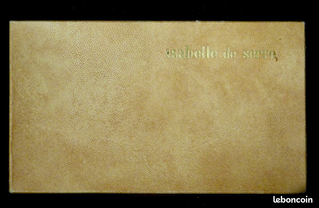 Foulard soie peint a la main signe isabelle de serre (image 4)