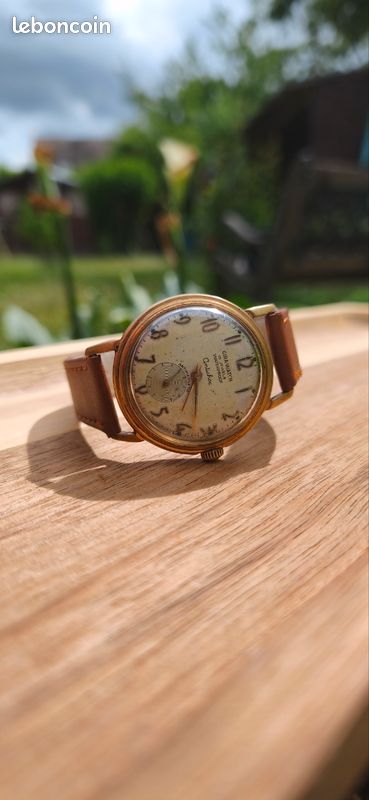 Montre Vintage Gira-Watch Mécanique Plaqué Or Fonctionne (image 11)
