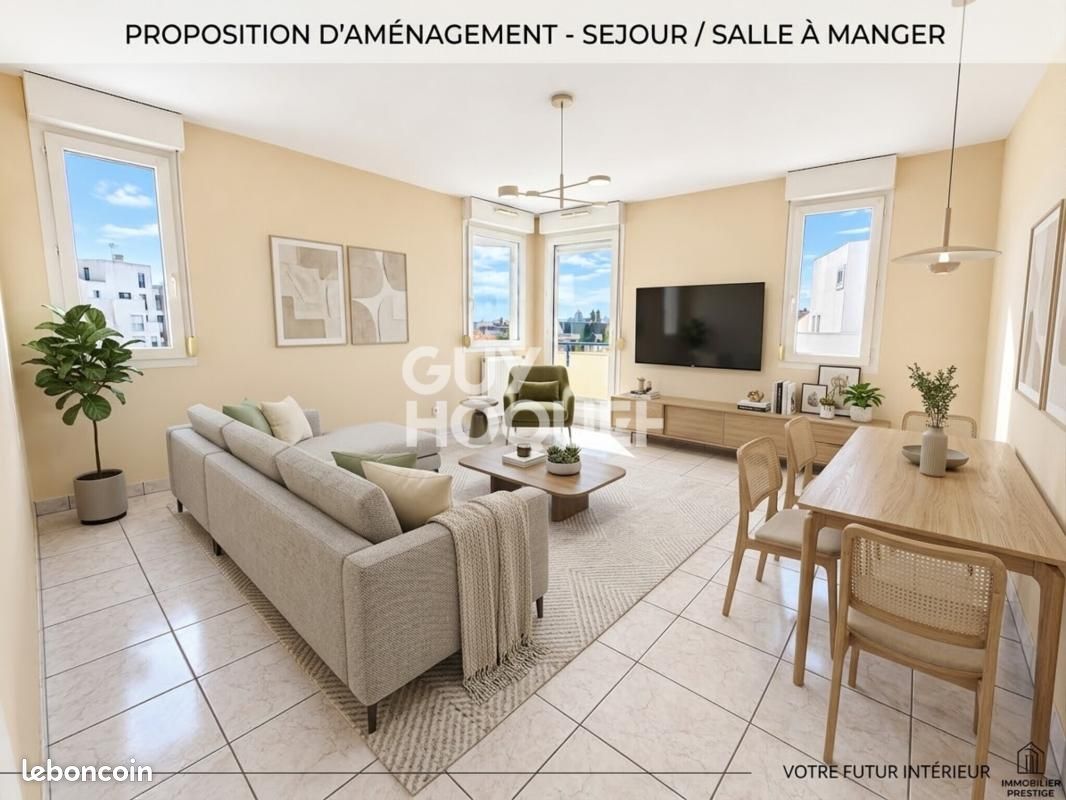 Appartement 3 pièces 66 m² · à Dijon · 66 m² · 196 000 €