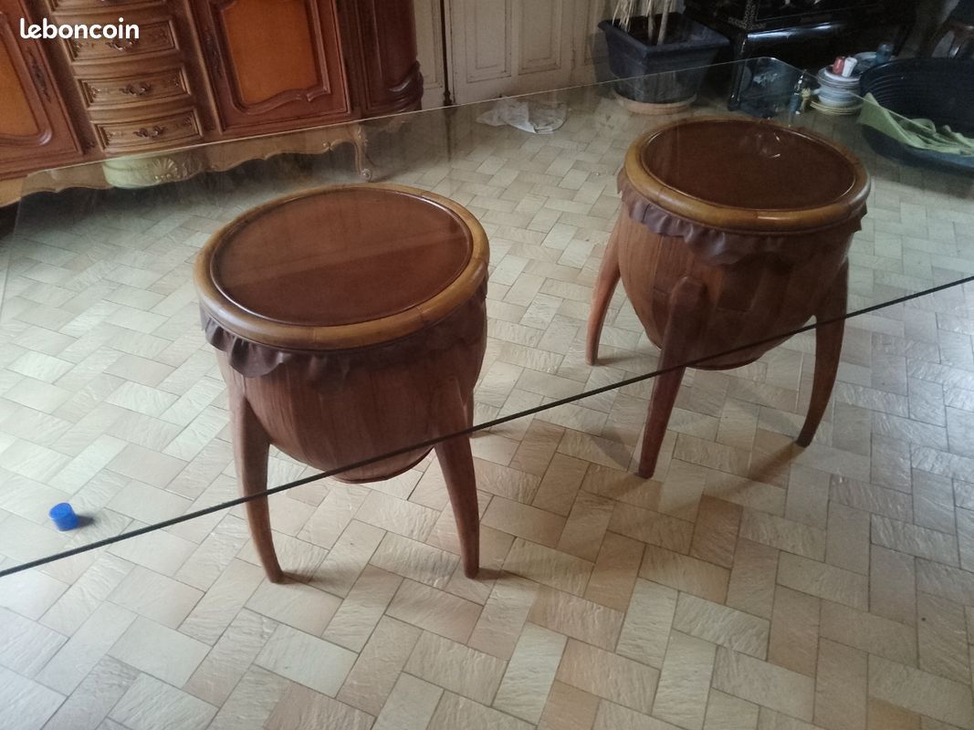 Table en verre exotique (image 7)