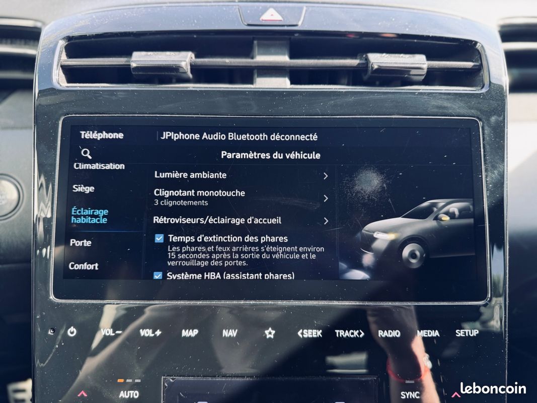 Hyundai TUCSON 1.6L 265CH N-Line Executive Plug-In Hybrid + CAMERA 360°+ SIEGES ELEC/CHAUFFTS/VENTILES + TO OUVRANT/PANNO + GARANTIE CONSTRUCTEUR (image 33)