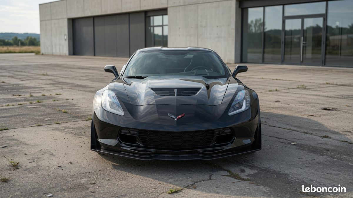 CHEVROLET CORVETTE C7 3LZ Z06 Z07 – SIEGES CARBONE – AERO CARBONE PACK 39000 km 89700 TTC (image 2)