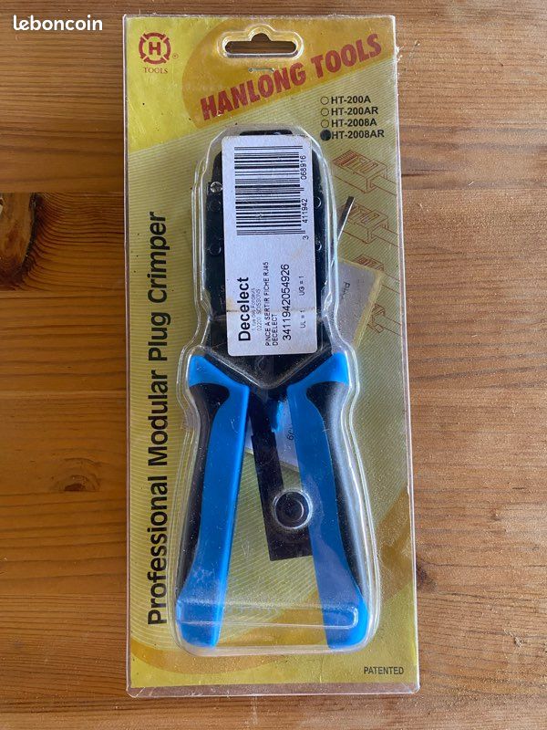 Pince à sertir connecteurs RJ45 PRO Neuve (image 2)