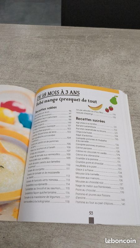 Livre de recettes bébé (image 4)