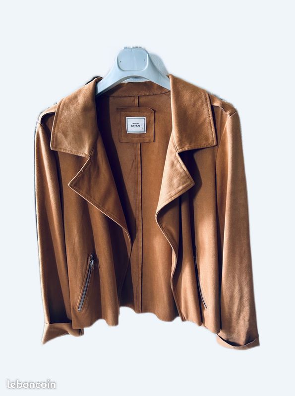 Blouson Pimkie Blouson Suedine Blouson Camel En Suédine