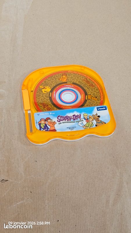 Vtech – Jeu V.Smile – Scooby-Doo – Les Civilisations Perdues – Dès 6 Ans – Console éducative