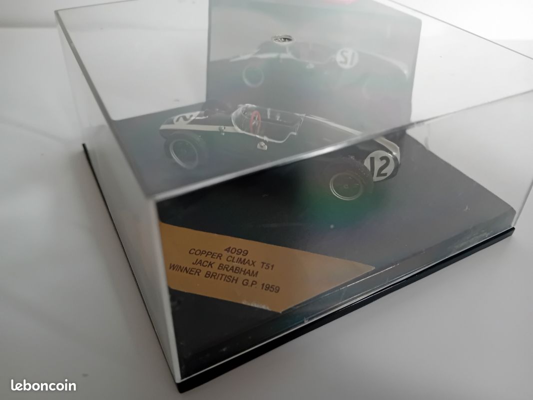 Miniature 1/43 f1 copper climax T51 Jack brabham 1959 (image 7)