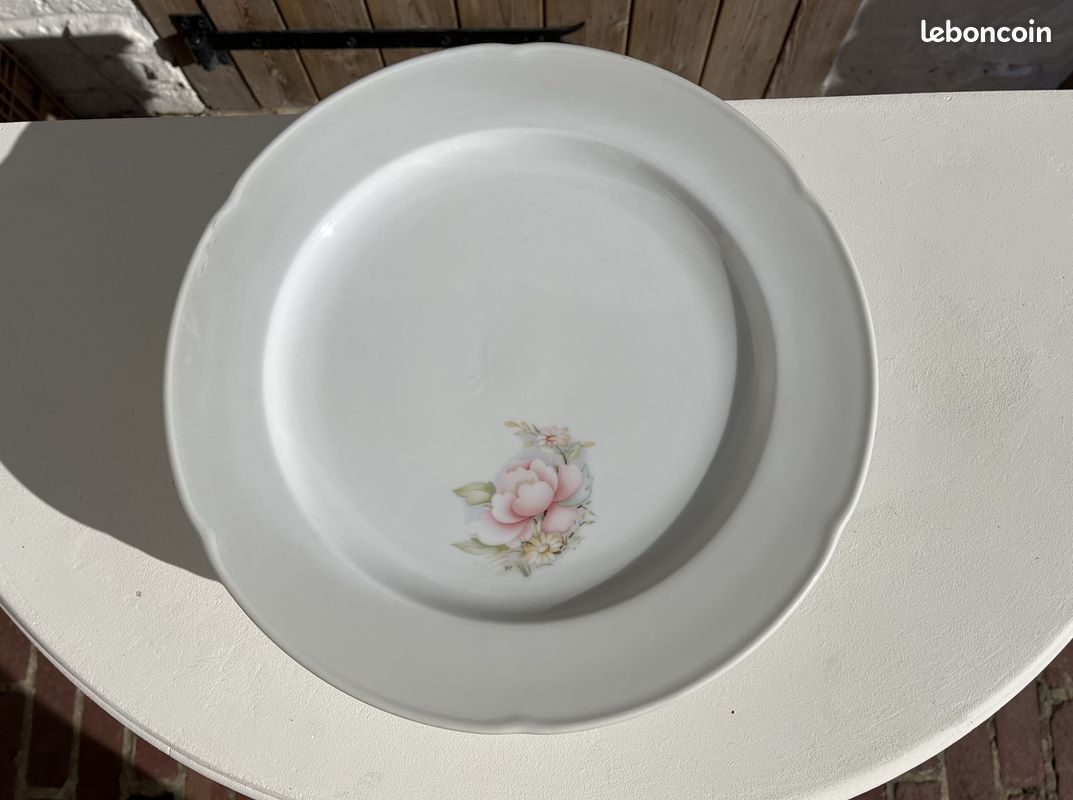 6 Assiettes en porcelaine de Limoges (image 1)