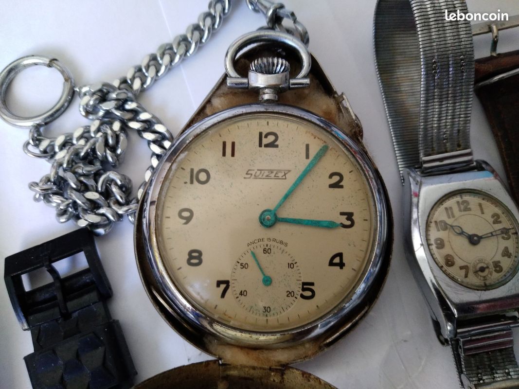 Lot de montres vintages mécaniques (image 8)