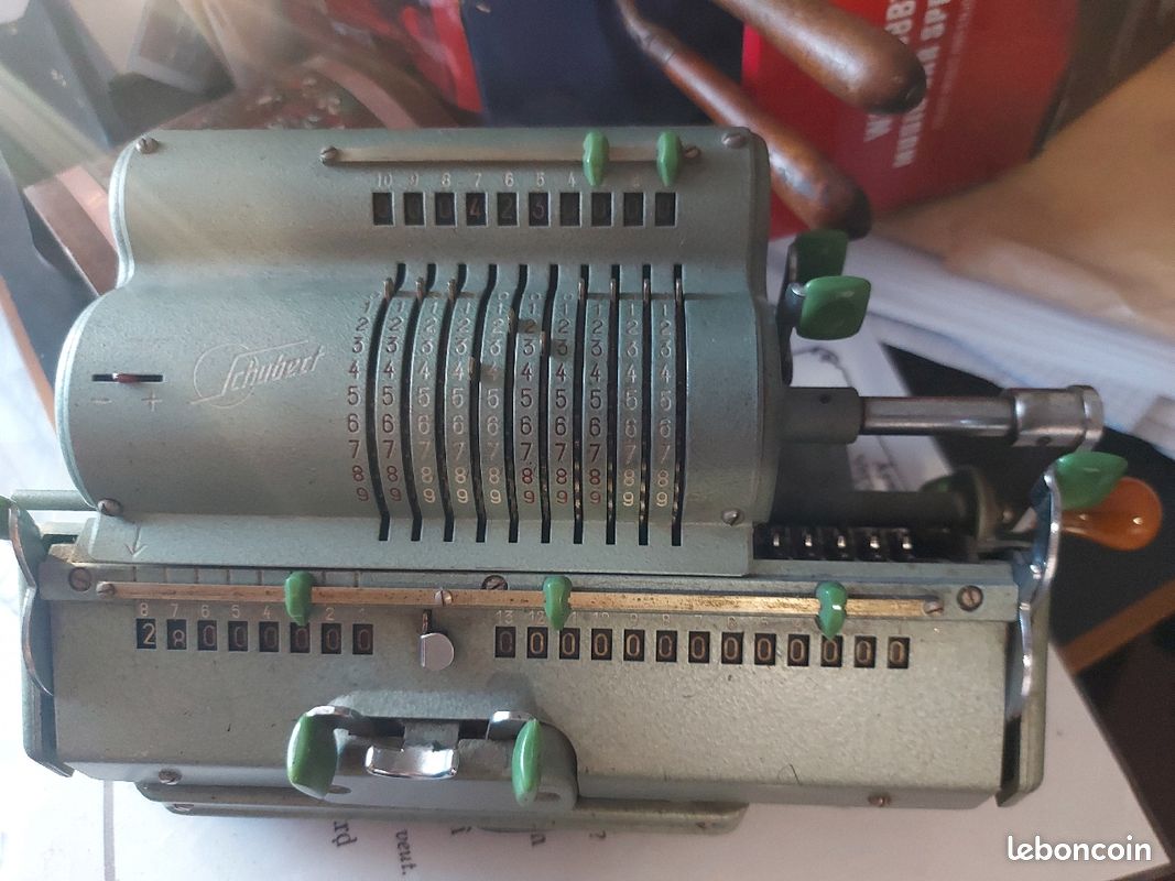 Calculatrice ancienne schubert rastatt 1973 (image 6)