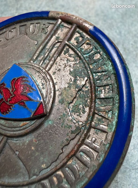 Ancien badge de calandre - Automobile Club du Nord (image 2)