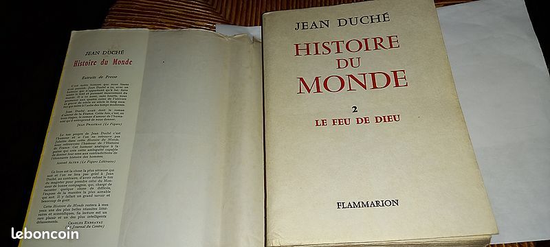 Histoire du Monde tome 2 par Jean Duché daté 1960 (image 3)